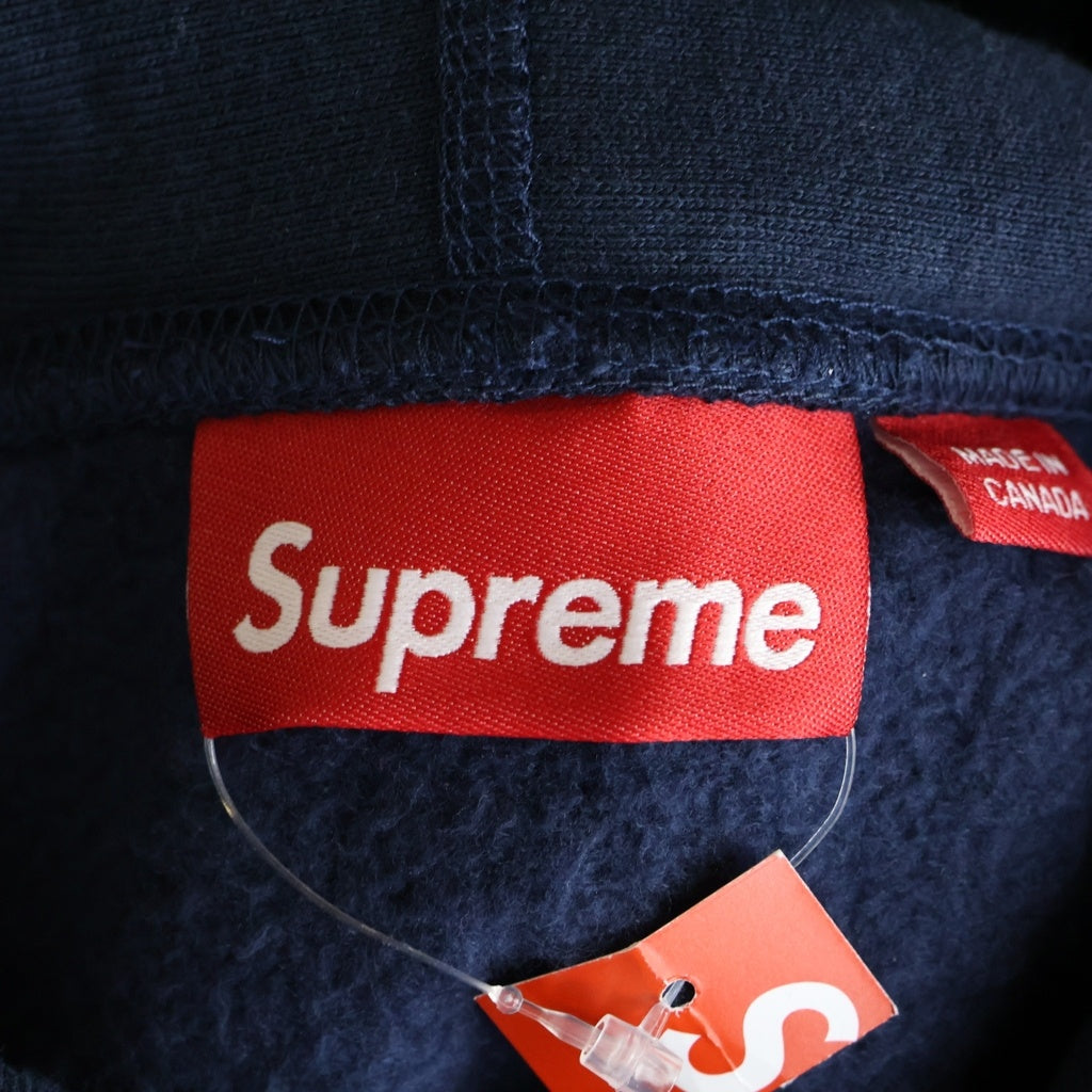 SUPREME(シュプリーム) 25AW Box Logo Hooded Sweatshirt ボックスロゴ フーディ プルオーバー スウェット パーカー ネイビー
