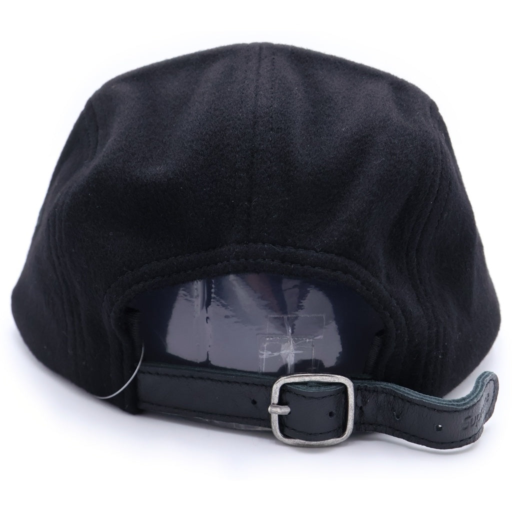 SUPREME(シュプリーム) 24AW Wool Camp Cap ウール キャンプ ボックスロゴ キャップ 帽子 ブラック