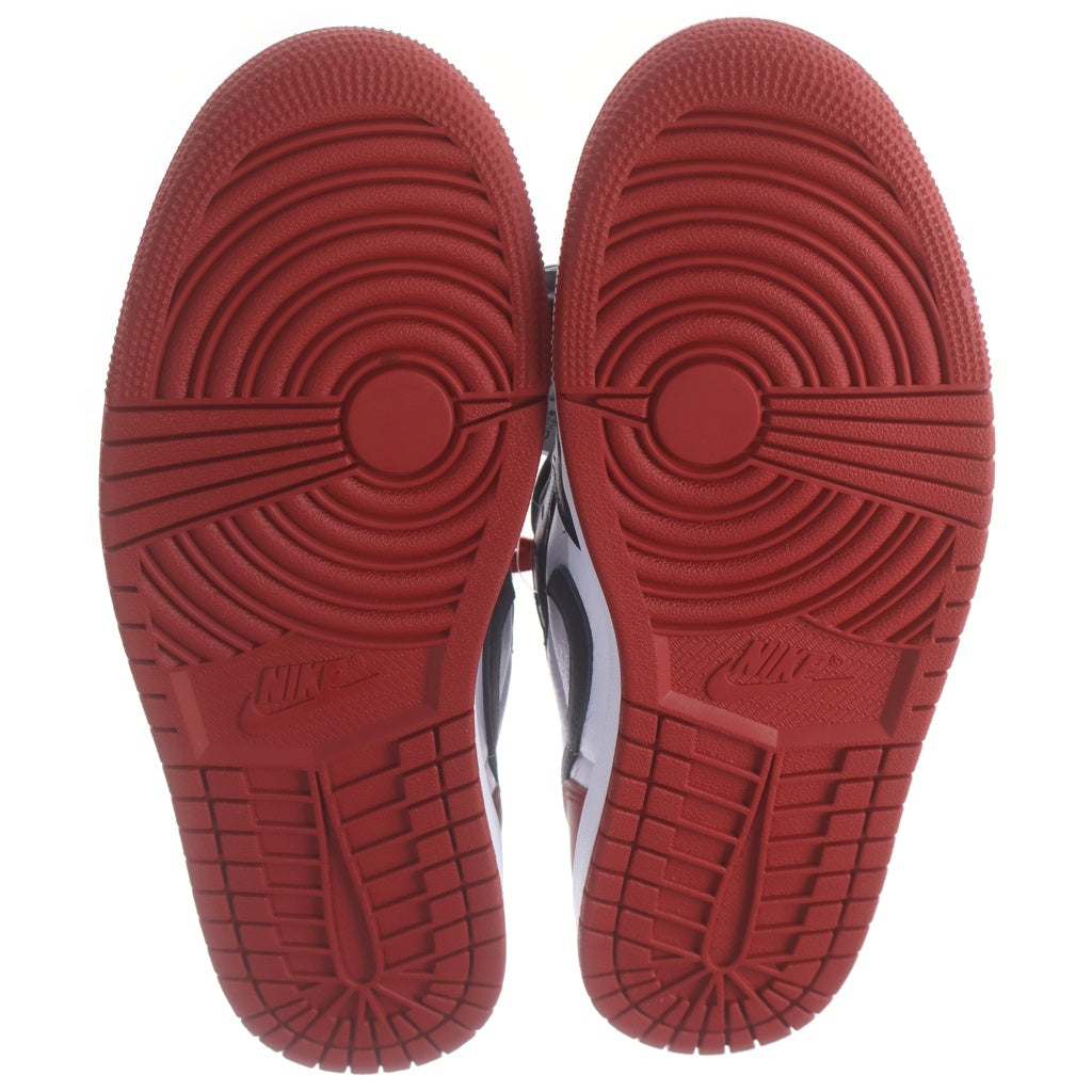 NIKE(ナイキ) AIR JORDAN 1 LOW BLACK TOE エア ジョーダン1 ロー ブラック トゥ ローカットスニーカー ブラック/レッド US9/27cm CZ0790-106