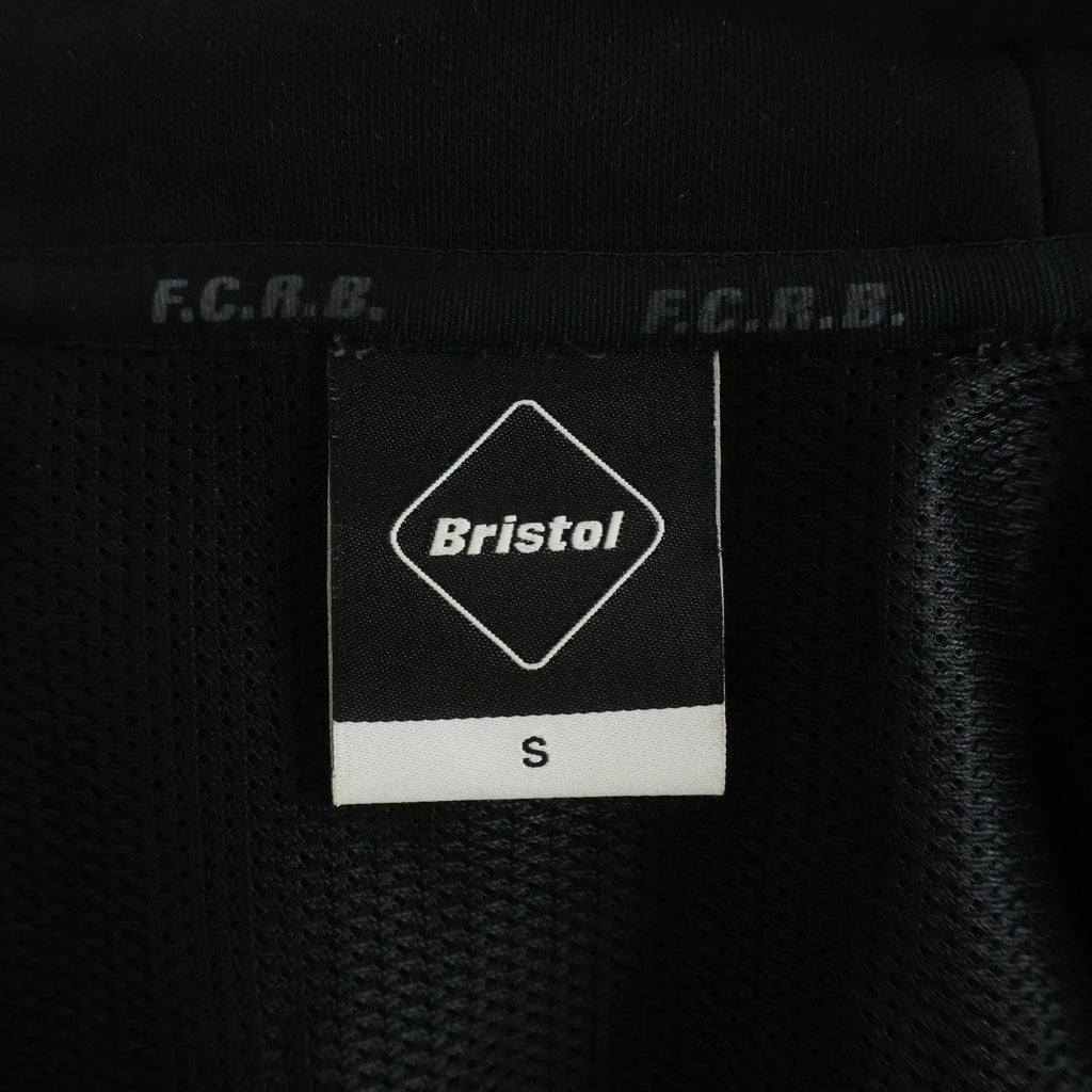 F.C.R.B.(エフシーアールビー) 16AW VENTILATION HOODY ベンチレーション カモフラ切り替え ジップアップスウェットパーカー フーディー ブラック/グレー FCRB-167017