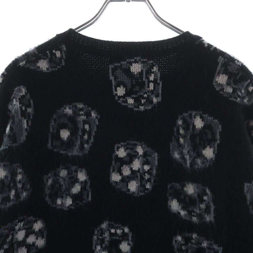SUPREME(シュプリーム) 22AW Dice Sweater ダイスデザイン クルーネックニットセーター ブラック