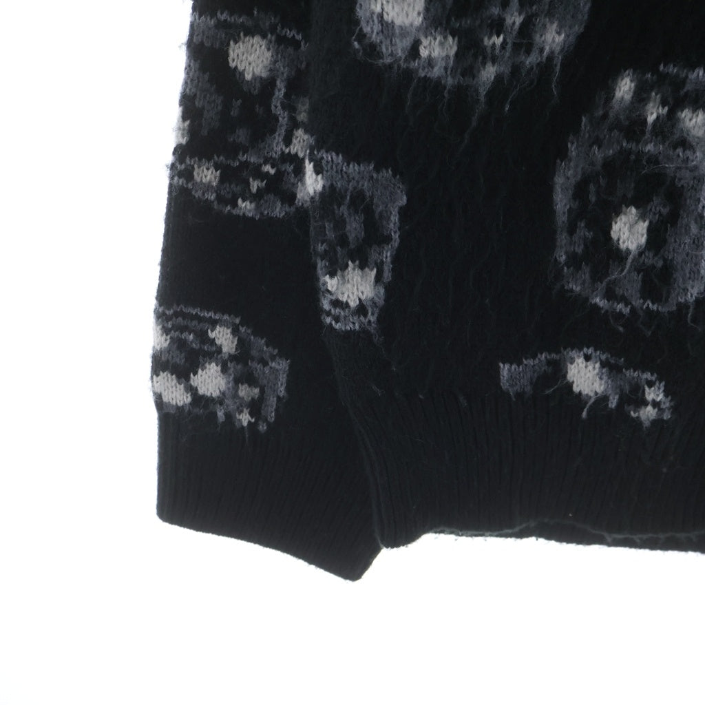 SUPREME(シュプリーム) 22AW Dice Sweater ダイスデザイン クルーネックニットセーター ブラック