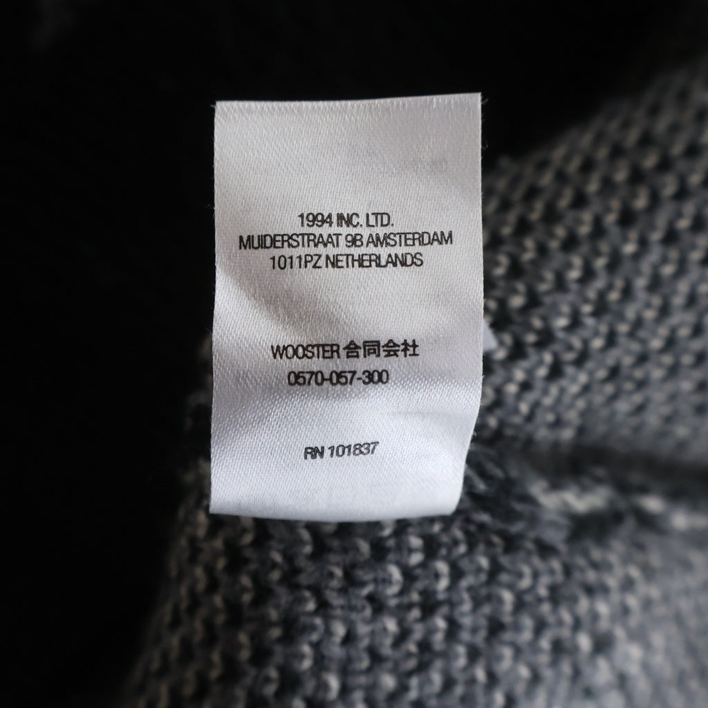 SUPREME(シュプリーム) 22AW Dice Sweater ダイスデザイン クルーネックニットセーター ブラック