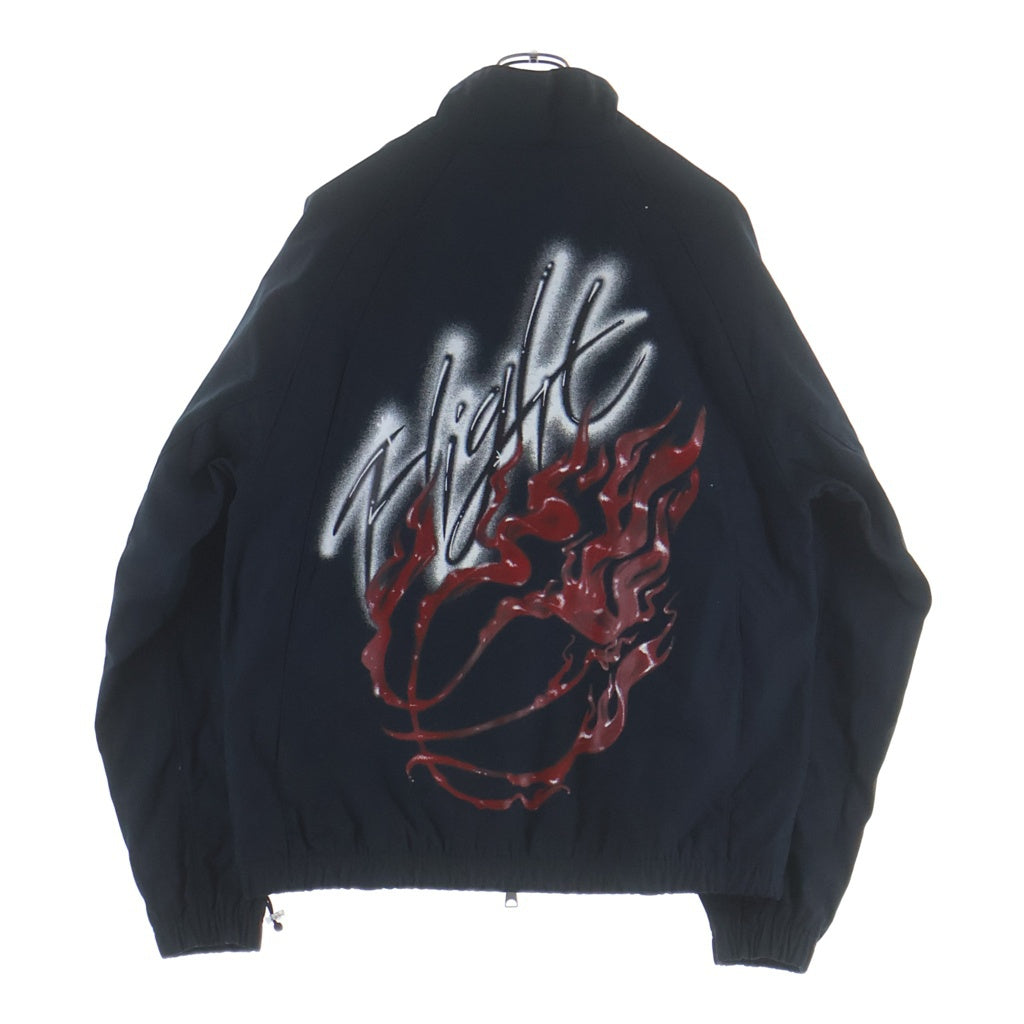 NIKE(ナイキ) 22AW ×TRAVIS SCOTT M J TS WVN JKT トラヴィススコット バックプリント ウーブン ブルゾンジャケット ブラック DO4095-010