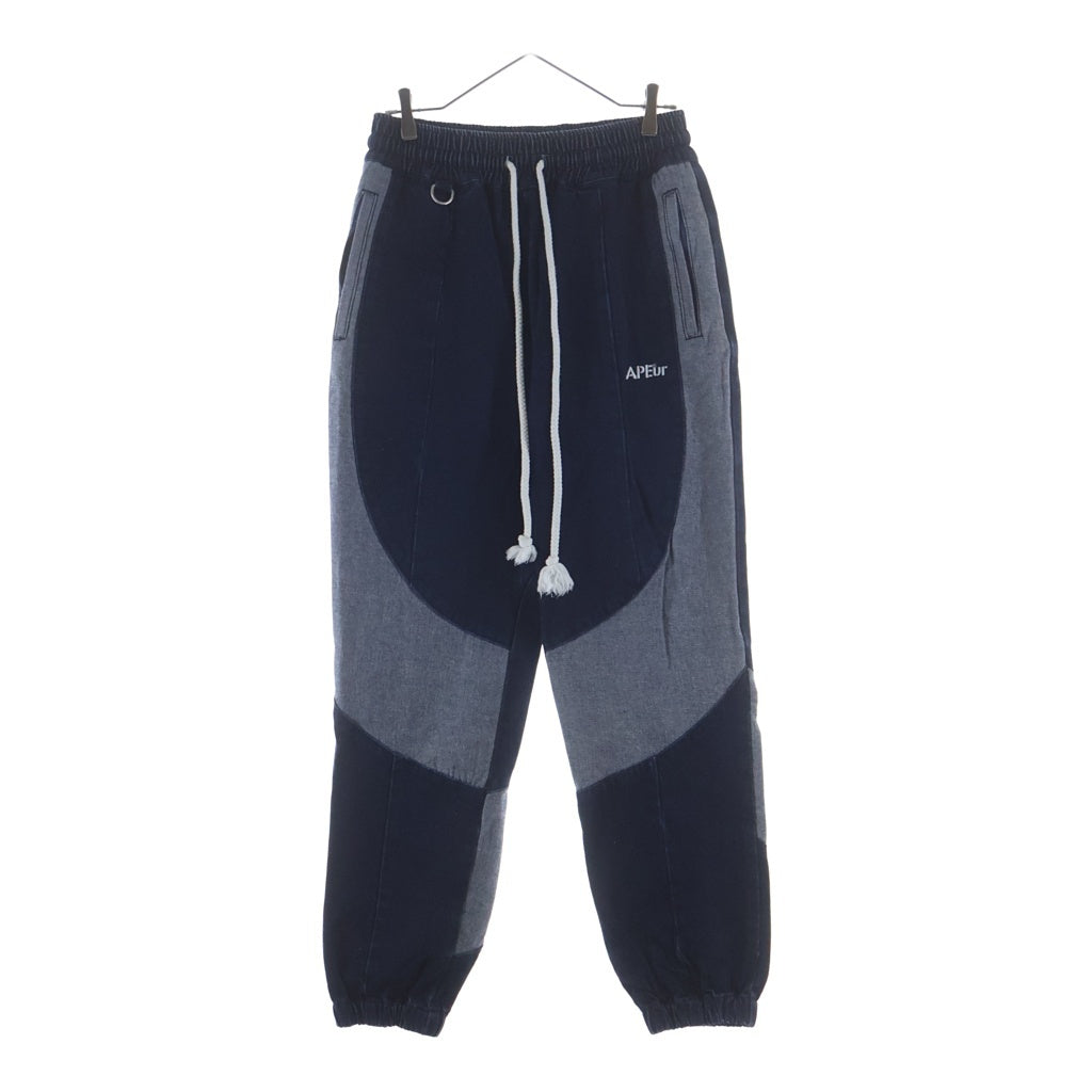 SAPEur(サプール) 21AW DENIM TRACK PANTS デニム イージートラックパンツ インディゴ A0021-177