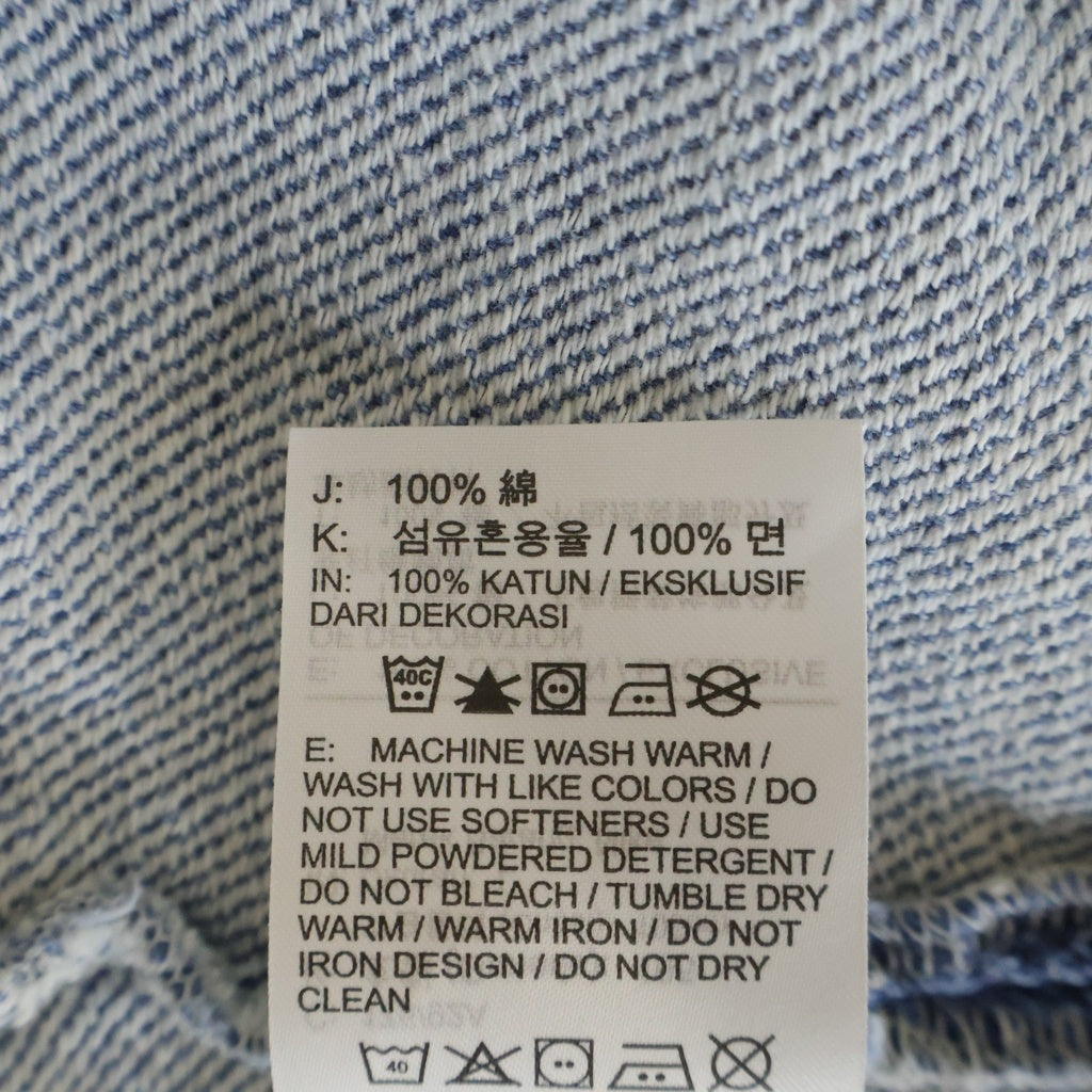 NIKE(ナイキ) ×NOCTA OPALBUTNDWN DNM FRENCH ノクタ オパール ボタンダウン フレンチ 長袖デニムシャツ インディゴ FZ3260-486