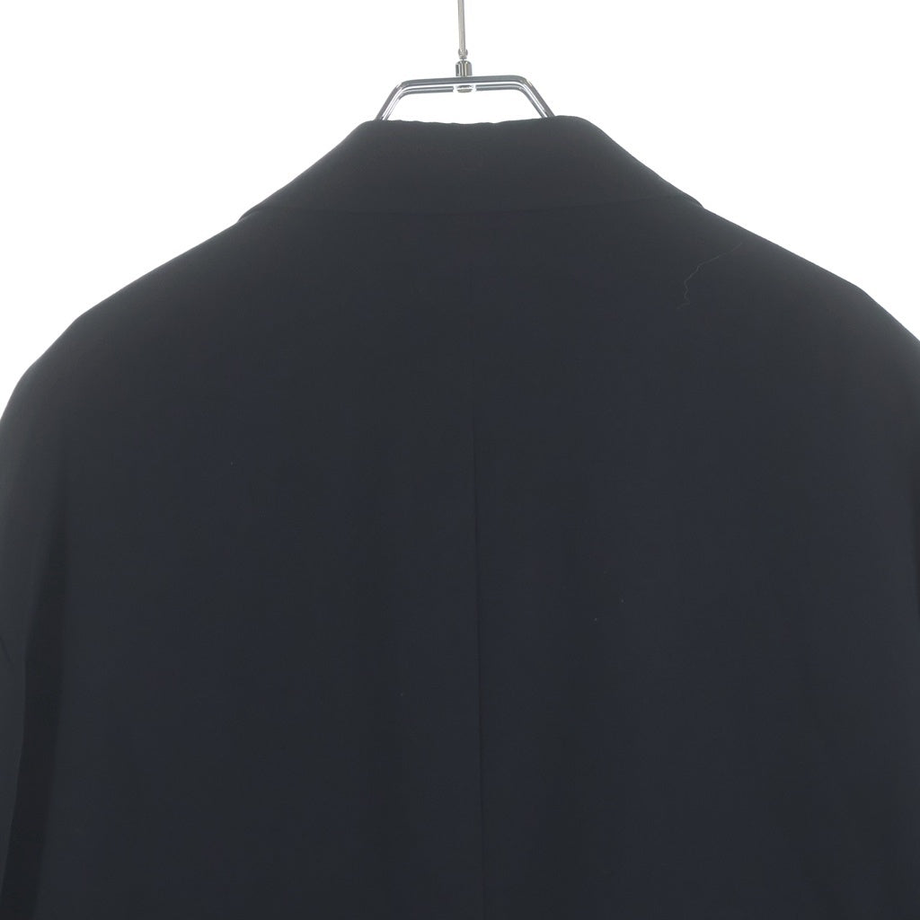 Yohji Yamamoto POUR HOMME(ヨウジヤマモト プールオム) 20AW ピークアンバランス ウール テーラードジャケット ブラック HR-J28-100