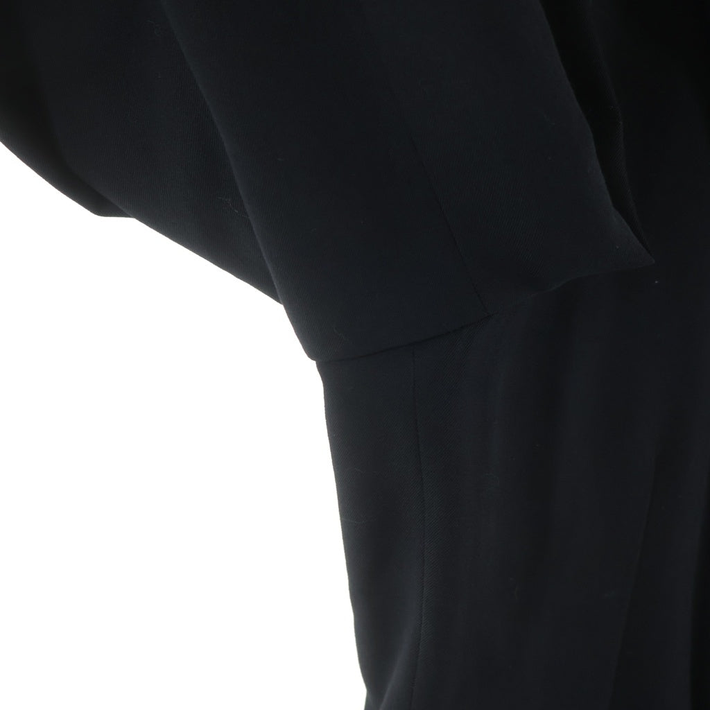 Yohji Yamamoto POUR HOMME(ヨウジヤマモト プールオム) 20AW ピークアンバランス ウール テーラードジャケット ブラック HR-J28-100