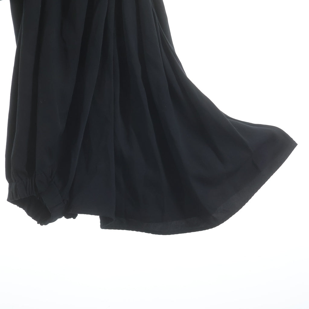 Yohji Yamamoto POUR HOMME(ヨウジヤマモト プールオム) 19AW KARASU PANTS タックデザイン カラスパンツ ショーツ ブラック HC-P79-223