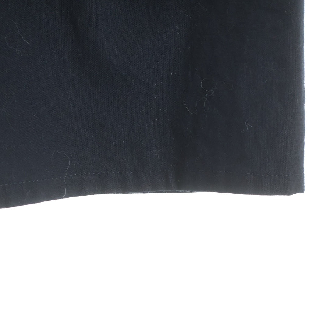Yohji Yamamoto POUR HOMME(ヨウジヤマモト プールオム) 19AW WRAP PANTS エンブロイダリーデザイン ラップ クロップドパンツ ブラック HC-P06-003