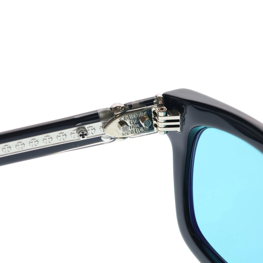 CHROME HEARTS(クロムハーツ) DONNYSOFFERGISMS ダガーテンプル ウェリントンシェイプ カラーレンズ アイウェア サングラス メガネ ブラック/シルバー