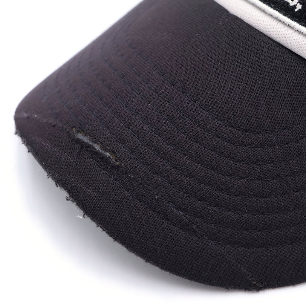 CHROME HEARTS(クロムハーツ) OLD TRUCKER CAP CH オールド CHパッチメッシュトラッカーキャップ 帽子 ブラック/ホワイト
