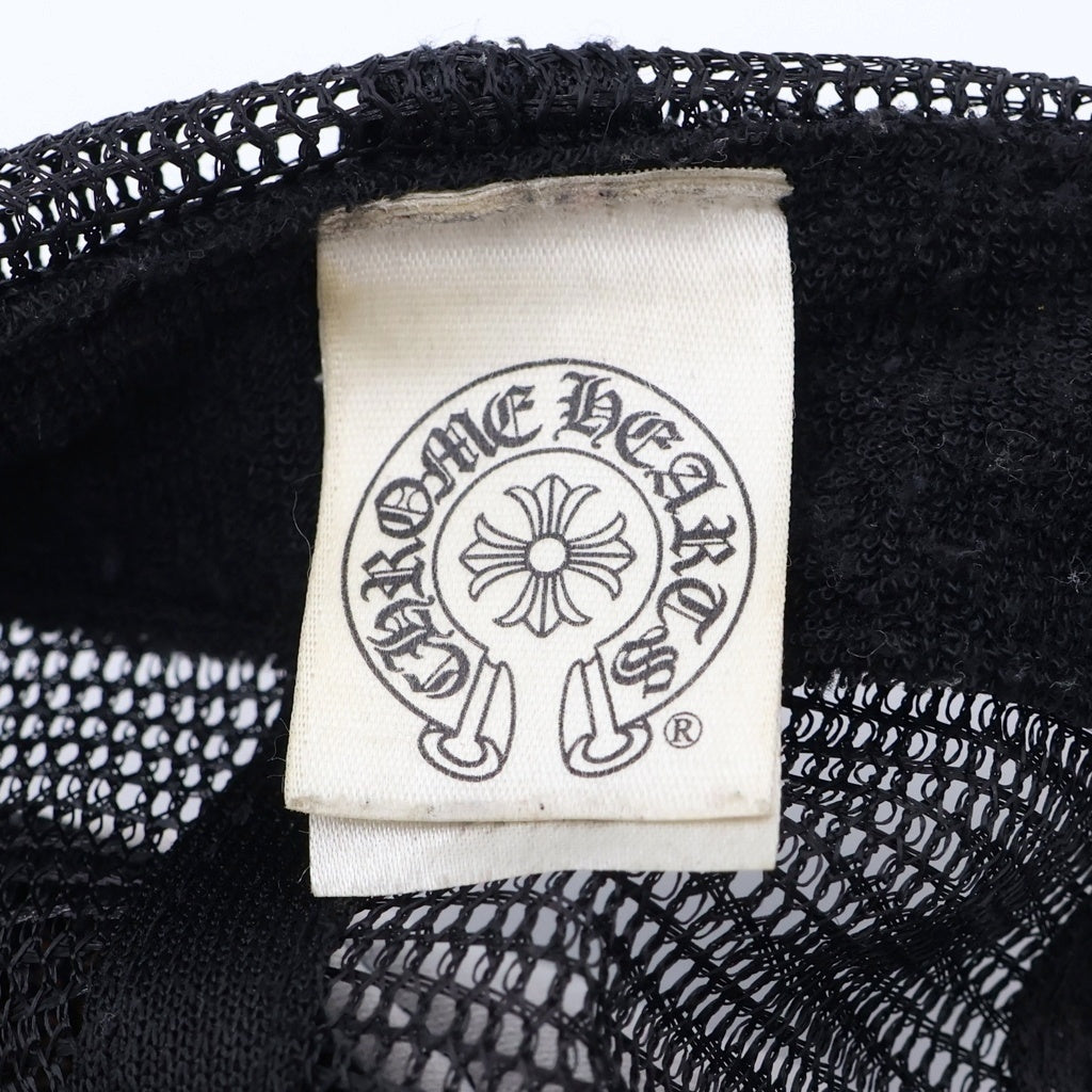CHROME HEARTS(クロムハーツ) OLD TRUCKER CAP CH オールド CHパッチメッシュトラッカーキャップ 帽子 ブラック/ホワイト