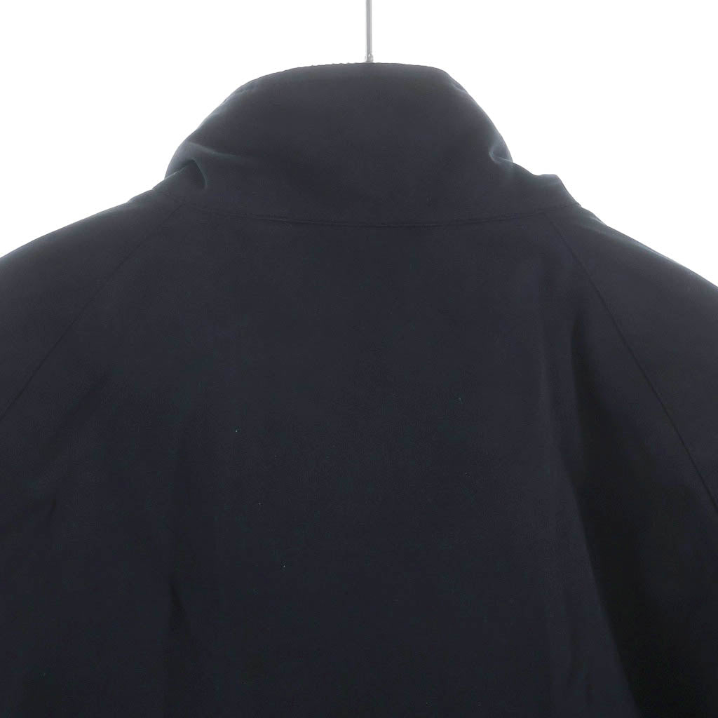 Barbour(バブアー) 25AW 裏地チェック スタンドカラー ブルゾンジャケット ブラック 252MCAS206