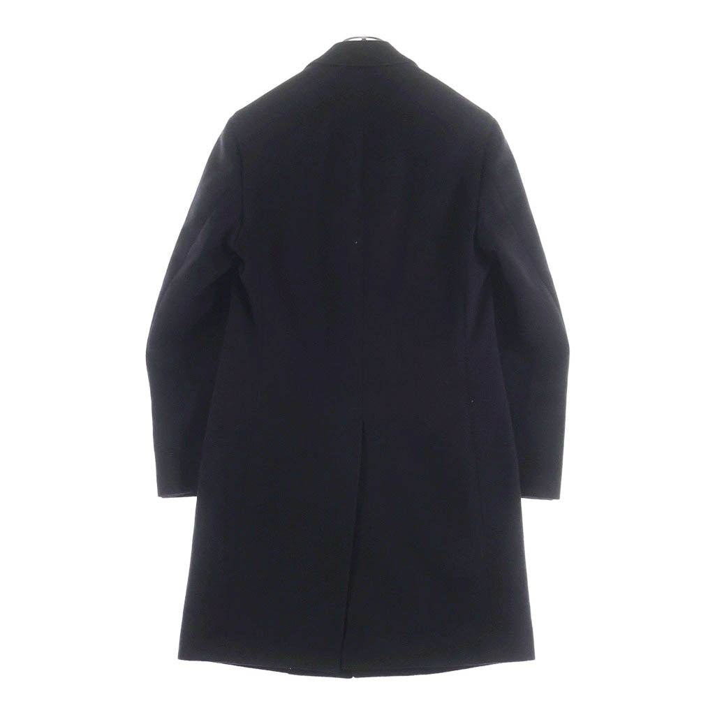 LARDINI(ラルディーニ) イタリア製 ウール シングルフィールド 3B ロングチェスターコート ネイビー JU23636AQ