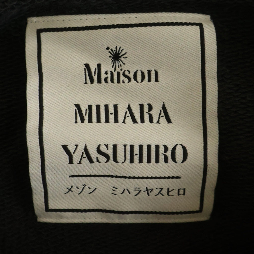 MAISON MIHARAYASUHIRO(メゾンミハラヤスヒロ) 25AW TRIPLE LAYERED PULLOVER トリプルレイヤードプルオーバー スウェットシャツ グレー A15PO572