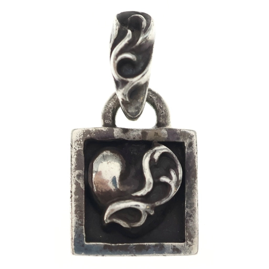 CHROME HEARTS(クロムハーツ) FRAMED HEART フレームドハート チャーム ペンダントトップ シルバー BCA273