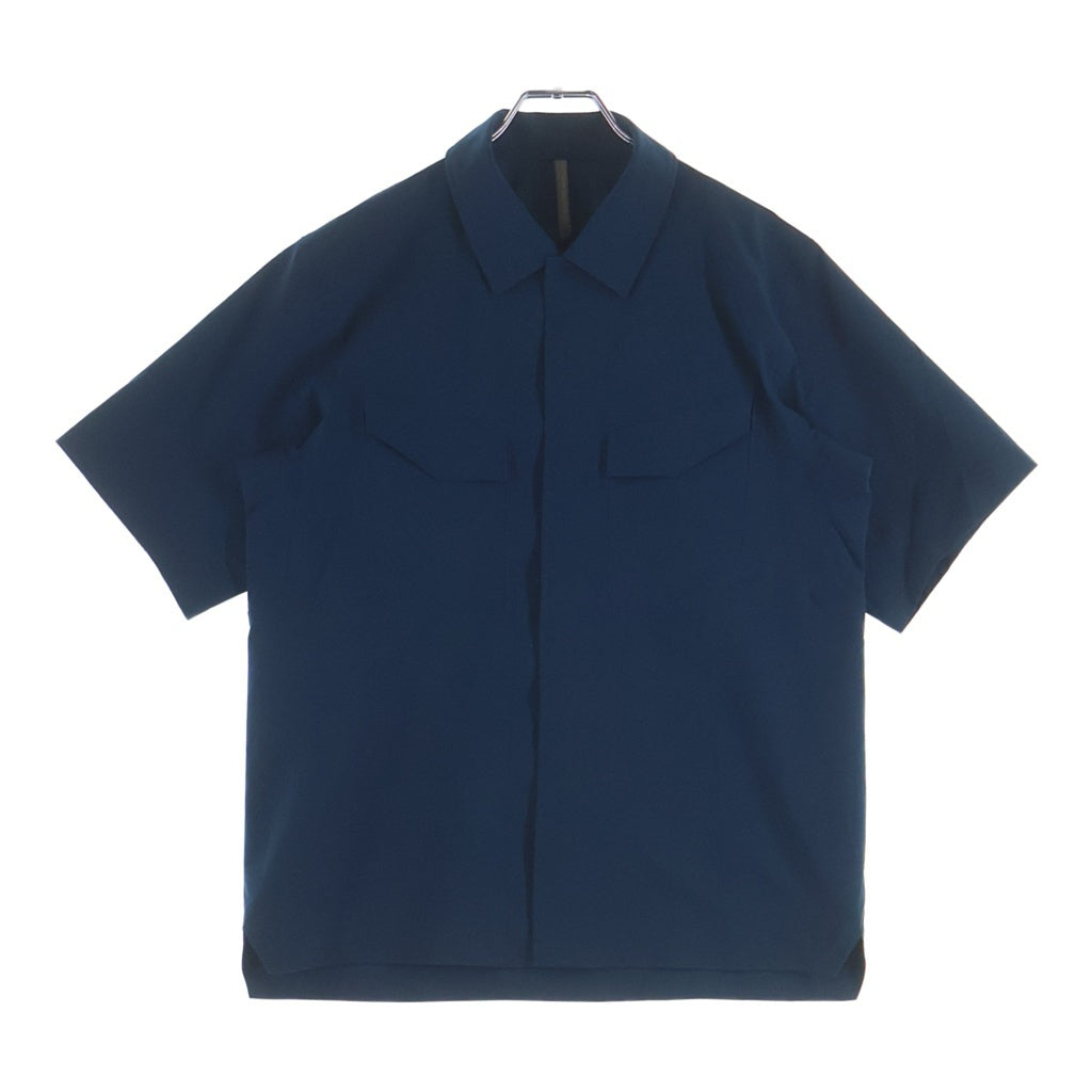 ARC'TERYX(アークテリクス) 25SS FIELD SS SHIRT フィールド ショートスリーブ ポリシャツ ブルー X000009636