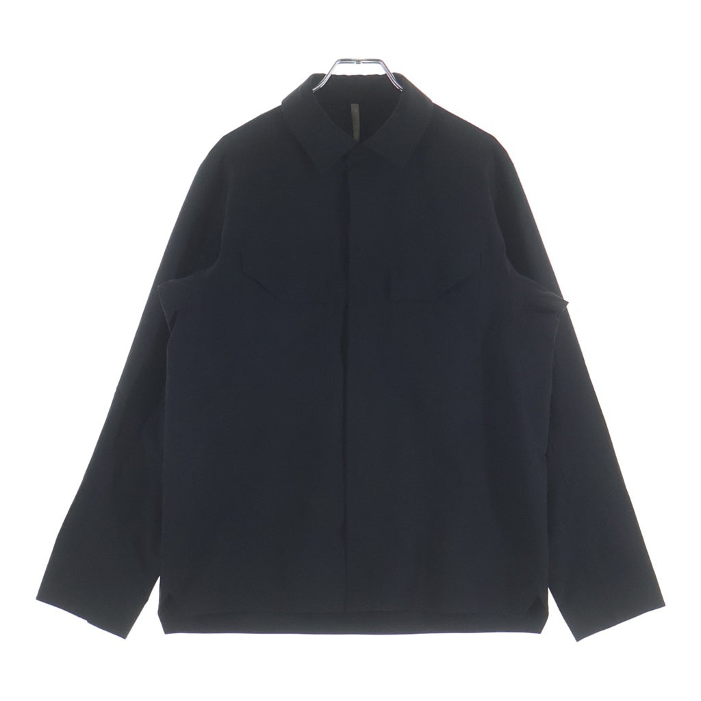 ARC'TERYX(アークテリクス) 25SS FIELD LS SHIRT フィールド ロングスリーブ ポリシャツ ブラック X000009635