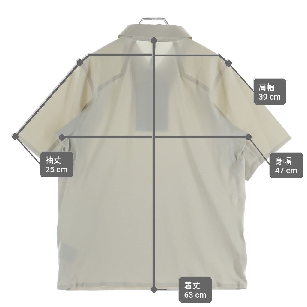 ARC'TERYX(アークテリクス) 25SS DROMOS TECH POLO ドロモス テック 半袖ポロシャツ ベージュ X000006470