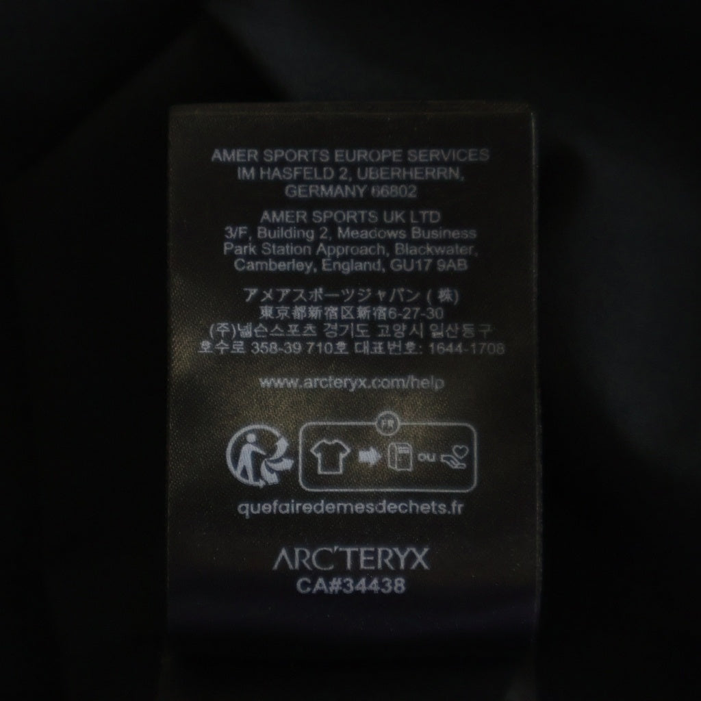 ARC'TERYX(アークテリクス) 25SS DROMOS TECH TEE ドロモス テック クルーネック半袖Tシャツ カットソー ブラック X000006584
