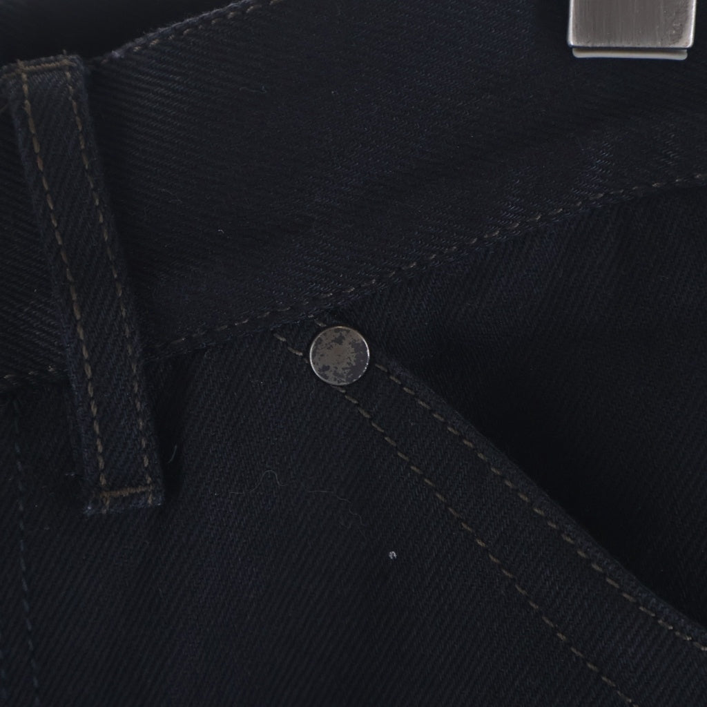 LEMAIRE(ルメール) 18AW 5 POCKET PANTS 5ポケット ストレートデニムパンツ ブラック M183 PA108 LD017