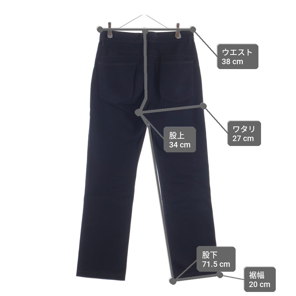 LEMAIRE(ルメール) 18AW 5 POCKET PANTS 5ポケット ストレートデニムパンツ ブラック M183 PA108 LD017