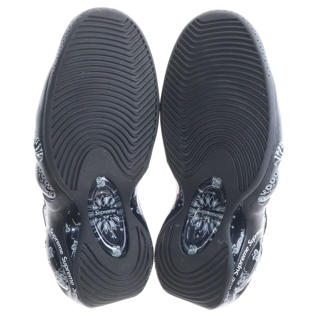NIKE(ナイキ) 22SS ×SUPREME AIR ZOOM FLIGHT 95 SP シュプリーム エアズーム フライト ハイカットスニーカー ブラック US10/28cm