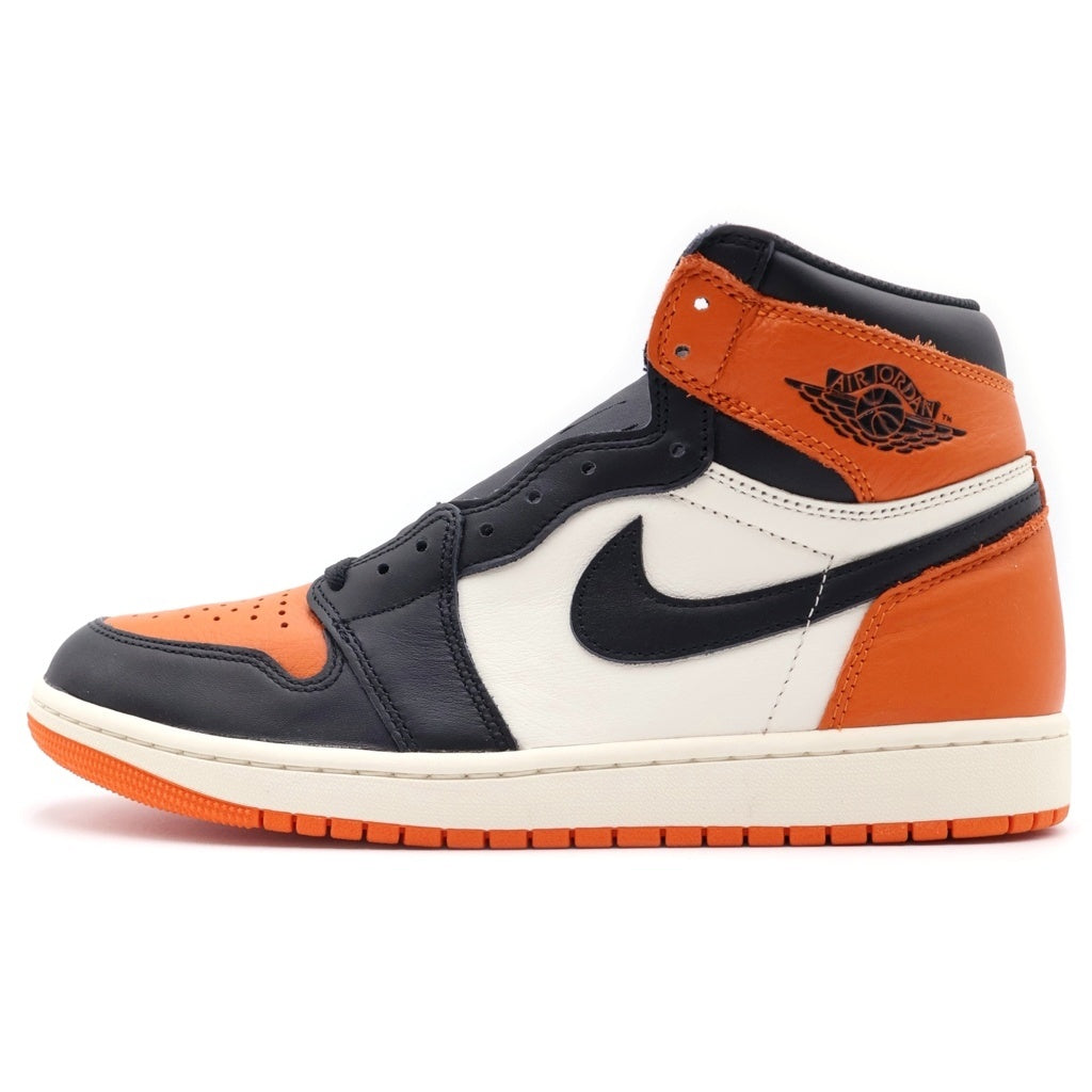 NIKE(ナイキ) AIR JORDAN 1 RETRO HIGH OG SHATTERED BACKBOARD エアジョーダン1 レトロ シャッタードバックボード ハイカットスニーカー US9.5/27.5cm DZ5485-008