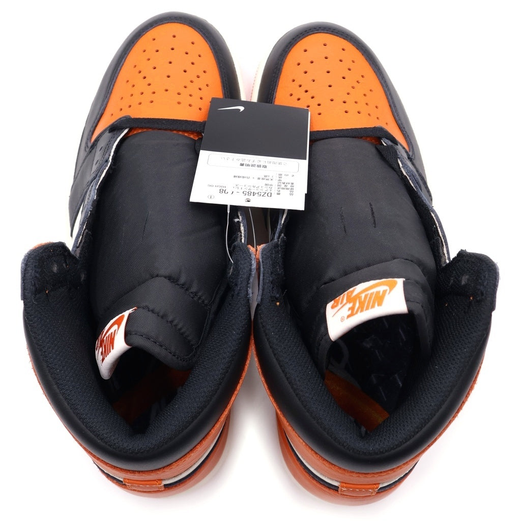 NIKE(ナイキ) AIR JORDAN 1 RETRO HIGH OG SHATTERED BACKBOARD エアジョーダン1 レトロ シャッタードバックボード ハイカットスニーカー US9.5/27.5cm DZ5485-008