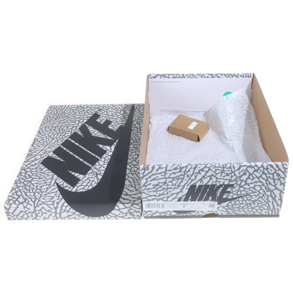 NIKE(ナイキ) AIR JORDAN 1 HIGH OG WHITE CEMENT エアジョーダン1 ホワイトセメント ハイカットスニーカー ホワイト/ブラック US9.5/27.5cm DZ5485-052