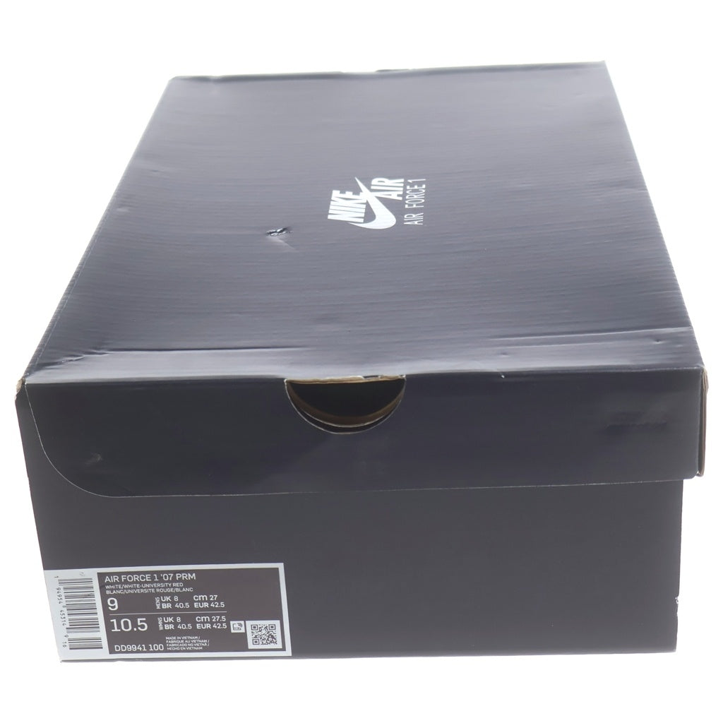 NIKE(ナイキ) AIR FORCE 1 CO.JP I BELIEVE 達磨 エアフォース1 ダルマ ローカットスニーカー ホワイト/レッド US9/27cm DD9941-100