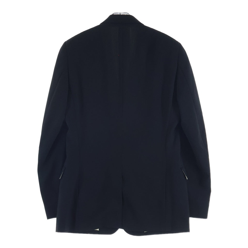 DOLCE & GABBANA(ドルチェアンドガッバーナ) イタリア製 セットアップスーツ テーラードジャケット センタープレス ストレート スラックス パンツ ブラック