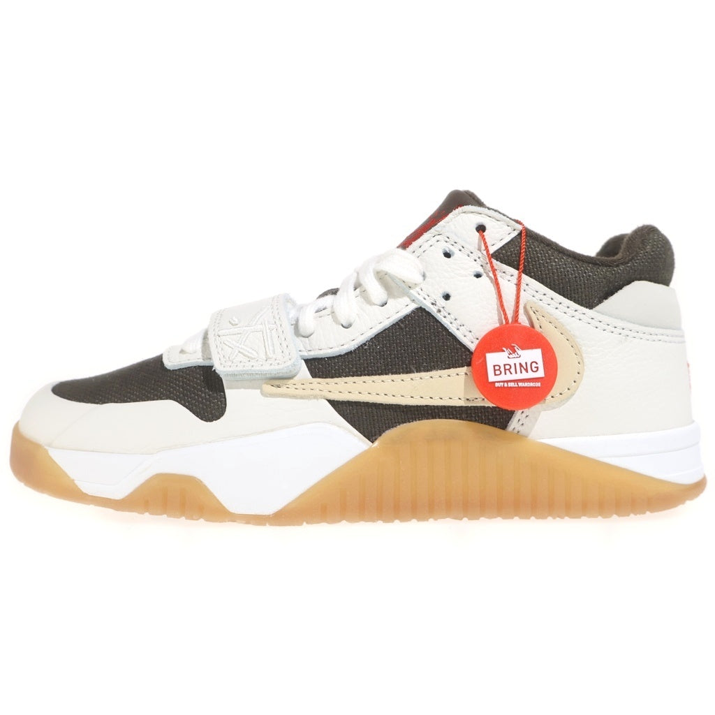 NIKE(ナイキ) ×TRAVIS SCOTT JORDAN JUMPMAN JACK トラヴィススコット ジョーダン ジャンプマン ジャック ローカットスニーカー レディース US6/24cm FZ8117‐100