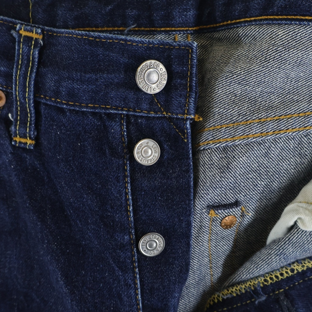 Levi's(リーバイス) 90S VINTAGE 501XX ヴィンテージ ボタン裏555 USA製 ビッグE ボタンフライ デニムパンツ インディゴ 501-0003
