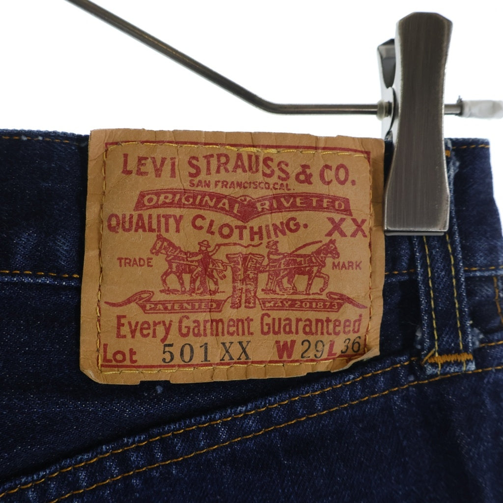 Levi's(リーバイス) 90S VINTAGE 501XX ヴィンテージ ボタン裏555 USA製 ビッグE ボタンフライ デニムパンツ インディゴ 501-0003