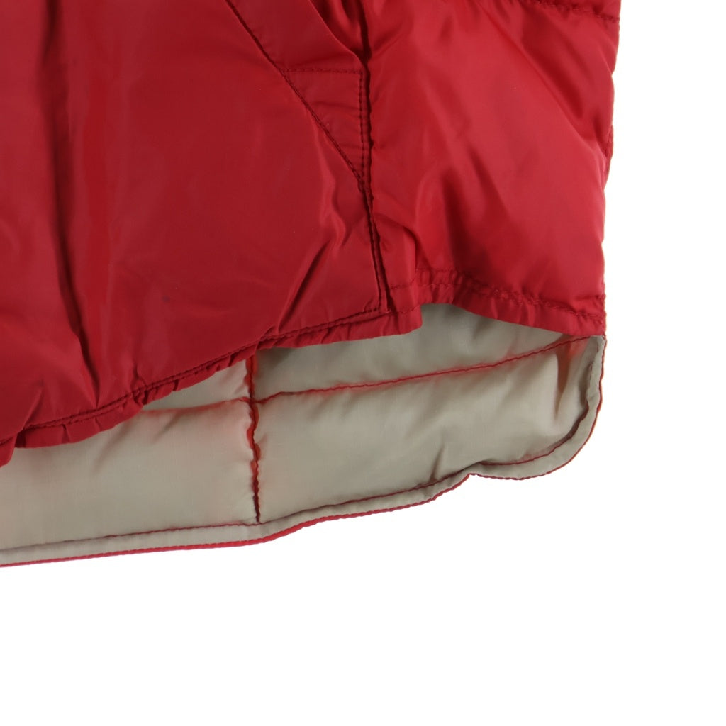 Eddie Bauer(エディバウワー) 60S VINTAGE 日の出タグ ナイロン ヴィンテージ ダウンベスト ジャケット レッド