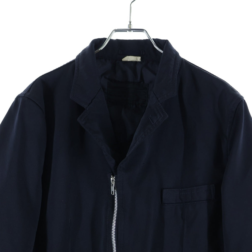 COMME des GARCONS HOMME DEUX(コムデギャルソン オムドゥ) 17SS AD2016 ポリ縮絨 ジップアップジャケット ブラック DS-J045