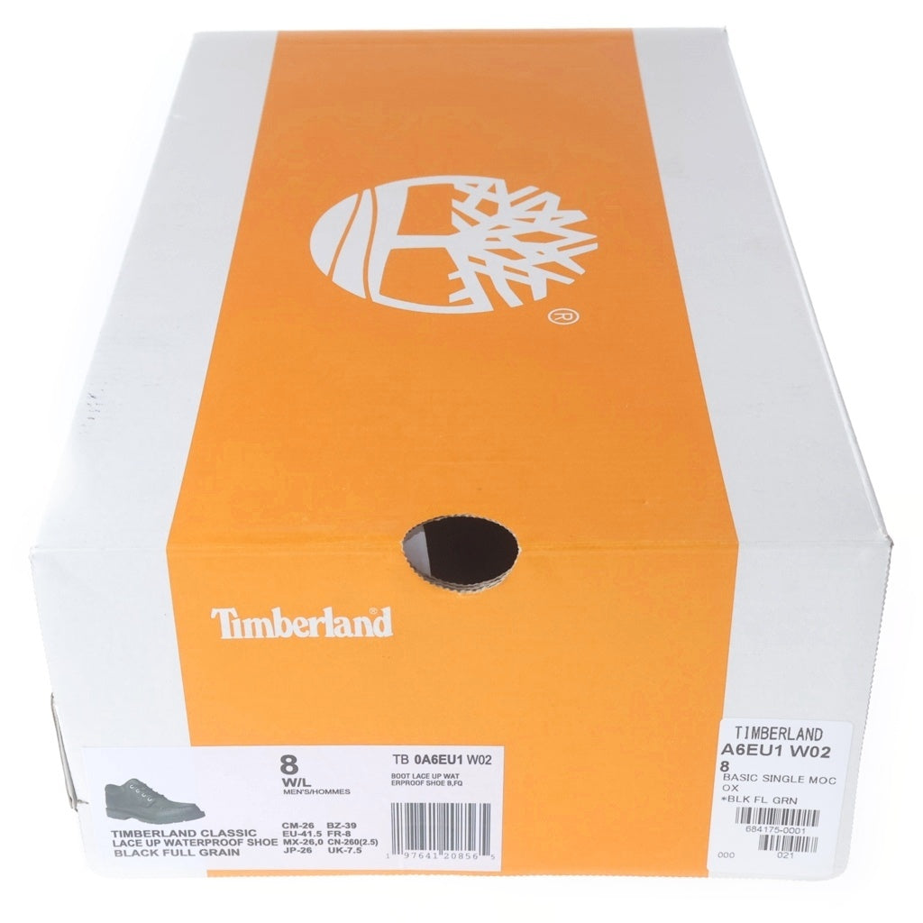 Timberland(ティンバーランド) BASIC SINGLE MOC TOE OX WP ベーシックシングル モックトゥ レースアップブーツ ブラック US8W/26cm TB 0A6EU1 W02