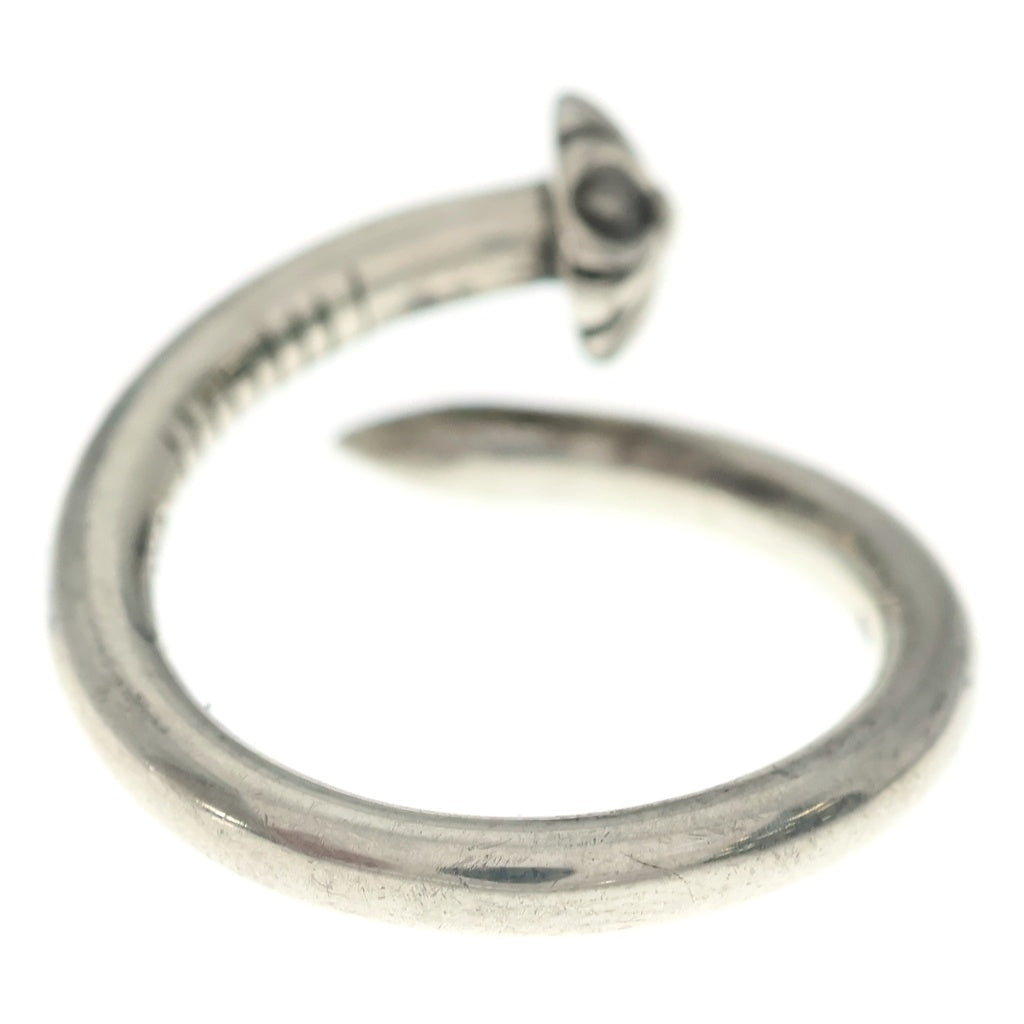 CHROME HEARTS(クロムハーツ) NAIL CRSBALL ネイル クロスボール リング シルバー BCA349