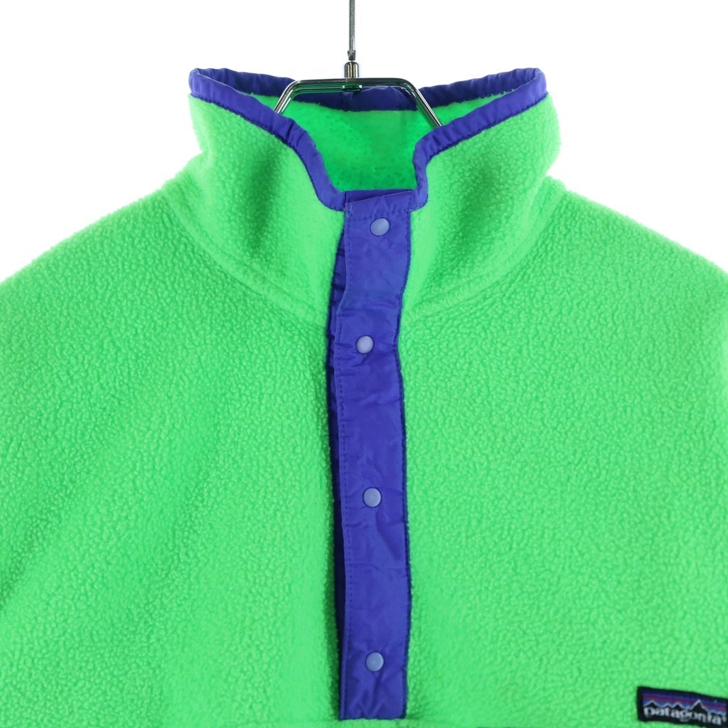 PATAGONIA(パタゴニア) 91SS SYNCHILA SNAP-T FLEECE シンチラスナップT フリースプルオーバージャケット グリーン 10144