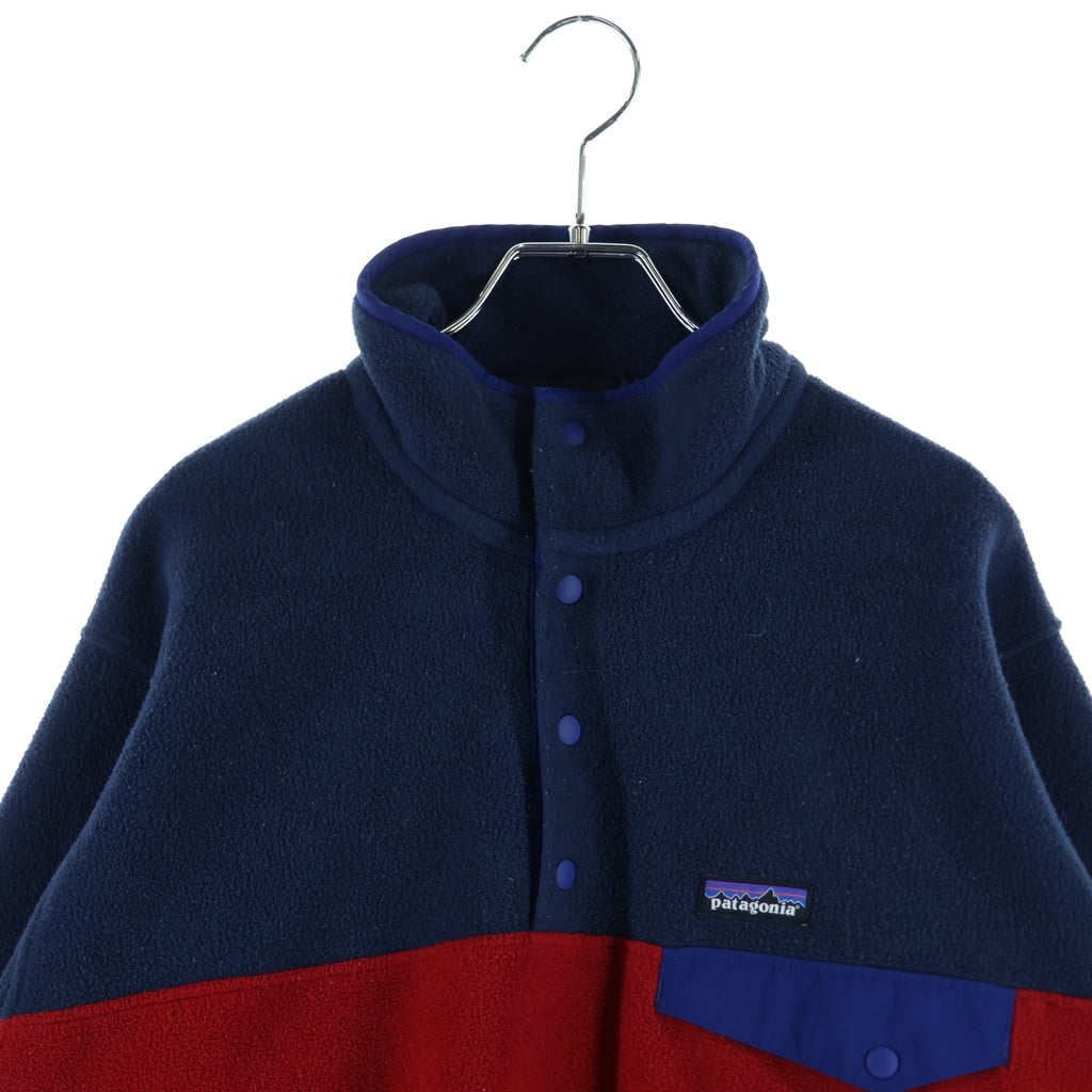 PATAGONIA(パタゴニア) 18AW SYNCHILLA シンチラ ハーフスナップ フリースジャケット ネイビー/レッド 25580FA18