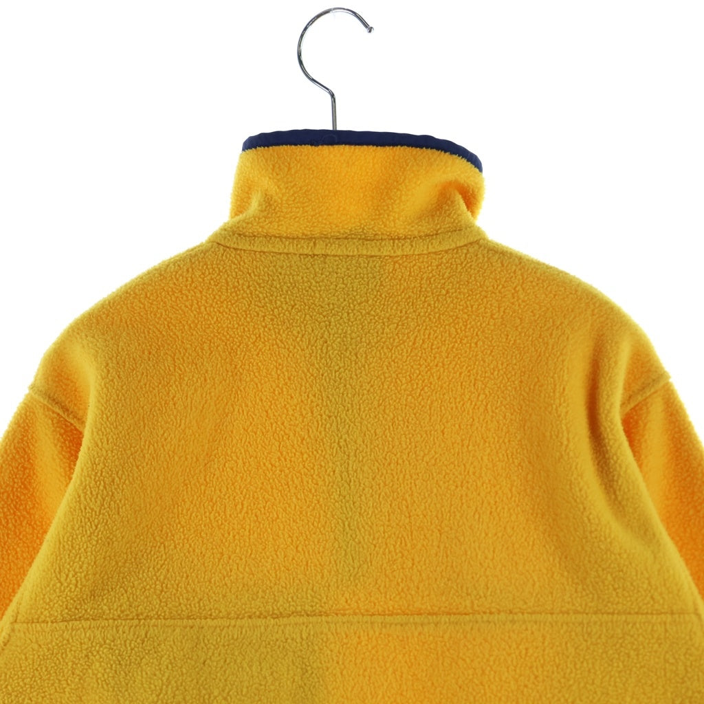 PATAGONIA(パタゴニア) 90S VINTAGE SYNCHILLA ヴィンテージ シンチラ USA製 ハーフスナップ フリースジャケット イエロー 10464