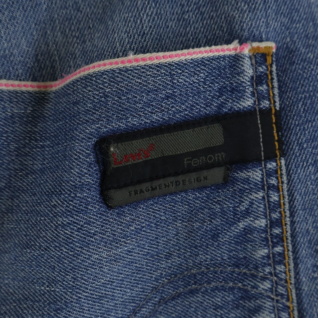 Levi's Fenom(リーバイス フェノム) SADDLE STITCH WORK PANTS サドル ステッチ デニムワークパンツ インディゴ FMWKP-0010