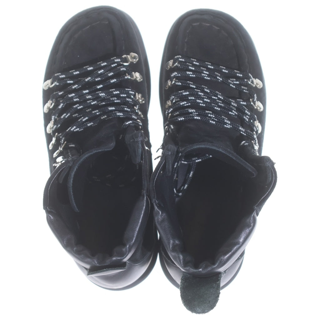 Sacai サカイ 20AW TREKKING BOOTS スウェードレザー 厚底トレッキングブーツ ブラック 20-02417M Sacai(サカイ) 20AW TREKKING BOOTS スウェードレザー 厚底