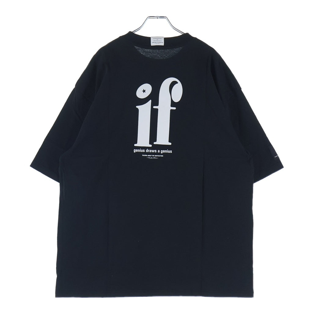 TALKING ABOUT THE ABSTRACTION(トーキング アバウト ザ アブストラクション) 25SS イフアジーニアスドローアジーニアス 半袖Tシャツ SS-T-005