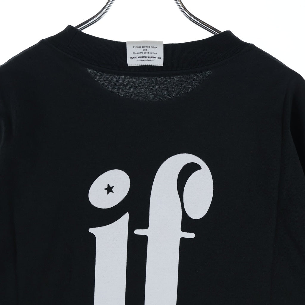 TALKING ABOUT THE ABSTRACTION(トーキング アバウト ザ アブストラクション) 25SS イフアジーニアスドローアジーニアス 半袖Tシャツ SS-T-005