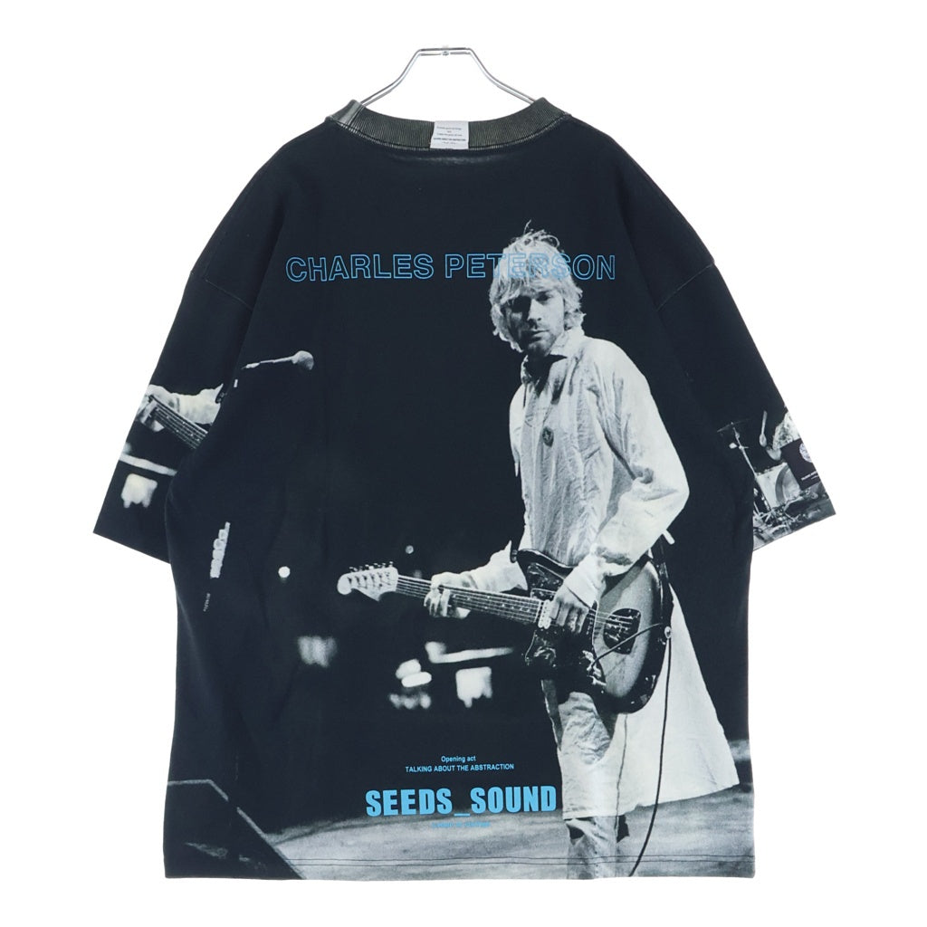 TALKING ABOUT THE ABSTRACTION(トーキング アバウト ザ アブストラクション) チャールズピーターソンフォトプリント 半袖Tシャツ SS-CPT-B
