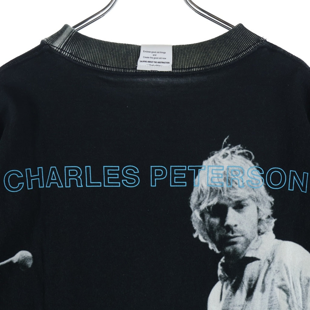 TALKING ABOUT THE ABSTRACTION(トーキング アバウト ザ アブストラクション) チャールズピーターソンフォトプリント 半袖Tシャツ SS-CPT-B