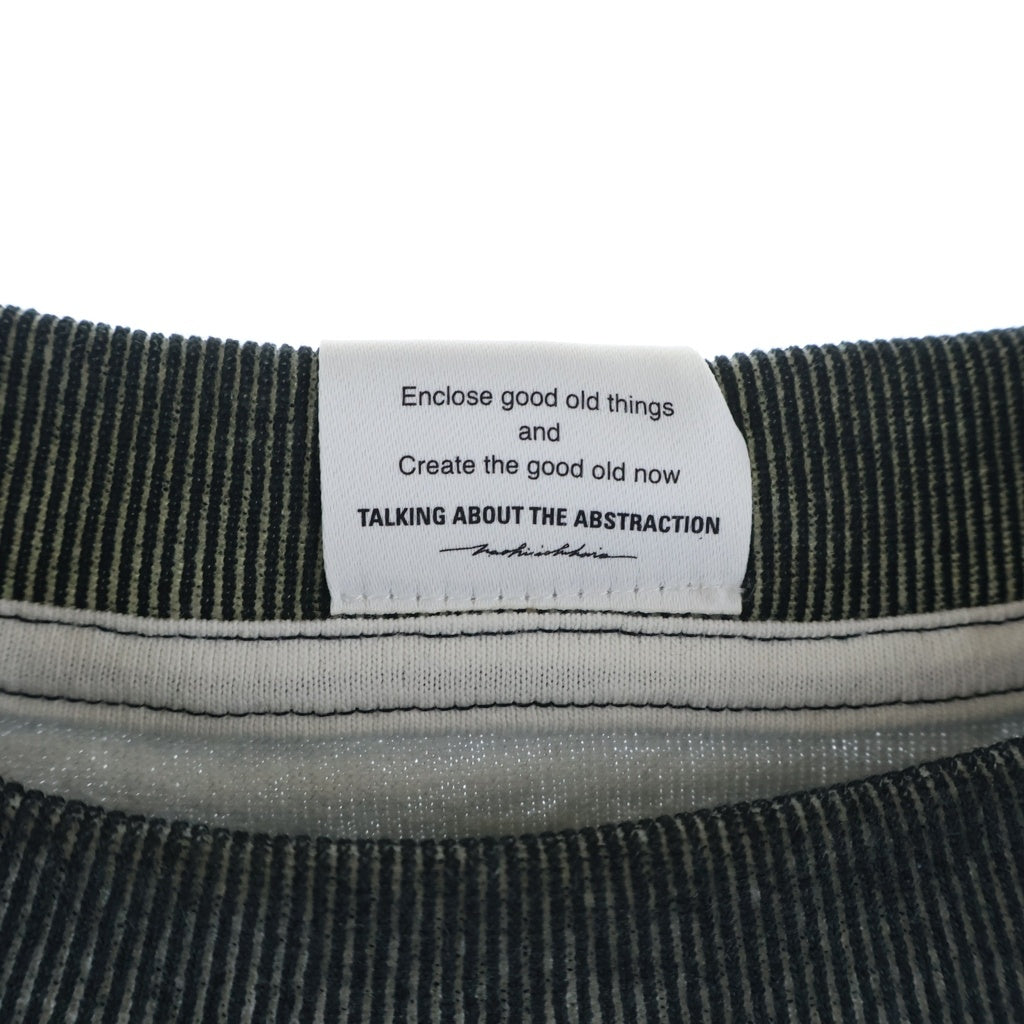 TALKING ABOUT THE ABSTRACTION(トーキング アバウト ザ アブストラクション) チャールズピーターソンフォトプリント 半袖Tシャツ SS-CPT-B